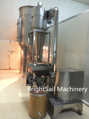 دستگاه آسیاب آرد برنج پودری SUS304 100KW برای صنایع غذایی