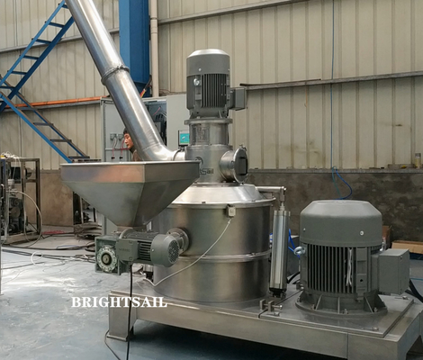 ماشین پلتبری ذرات لاستیک فولاد SUS304 2500 Mesh 100 - 4000 Kg/H