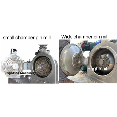 بریشتیل پودر کاکائو Contraplex Pin Mill آسیاب پین وسیع اتاق