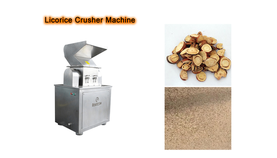 ماشین خرد کردن عرق شیرین صنعتی مواد غذایی طعم دار ماشین خرد کردن عرق شیرین