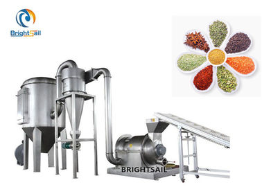 دستگاه تولید پودر فلفل ادویه Ss304 Cinnamon Corriander Hammer Mill Pulverizer