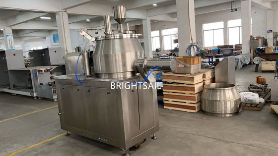 صفحه لمسی دستگاه دانه بندی مرطوب پزشکی HMI PLC کنترل می شود